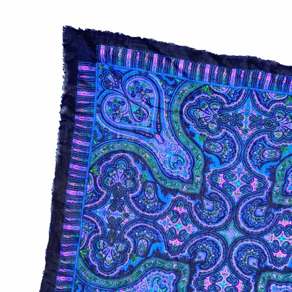 🌻3/$18 or 5/$25🌻Challis By Berkshire Vtg Scarf - Picture 3 of 6